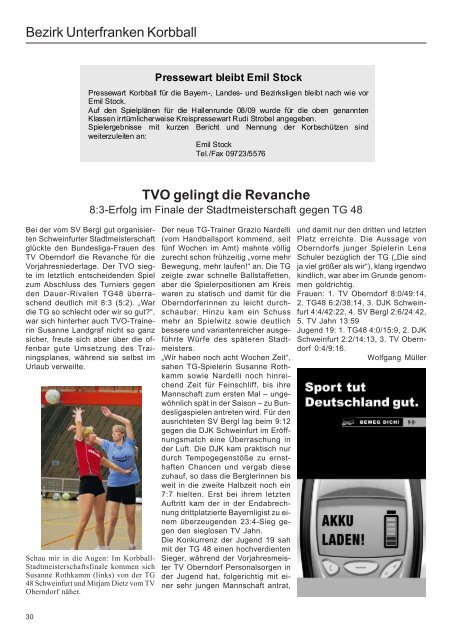 09/2008 - Bayerischer Turnspiel- Verband