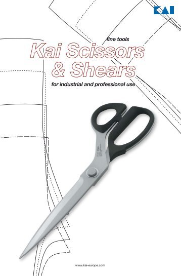 KAI Scissors & Shears (forbici da professionista) - Welt-der-Messer.ch