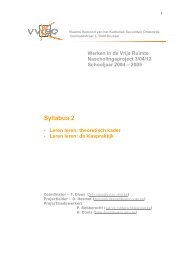 Syllabus 2 - VVKSO - ICT-coördinatoren