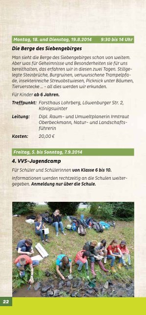 Programm 2014 - Naturpark Siebengebirge