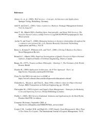 References Alonso, G., et. al., (2003). Web Services - DSpace
