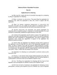 Alabama Rules of Criminal Procedure Rule 33. Contempt. Rule 33.2