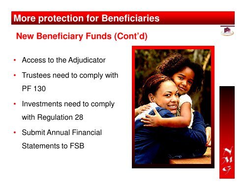 Beneficiary Funds & Trustees Duties - Principal Officers Association