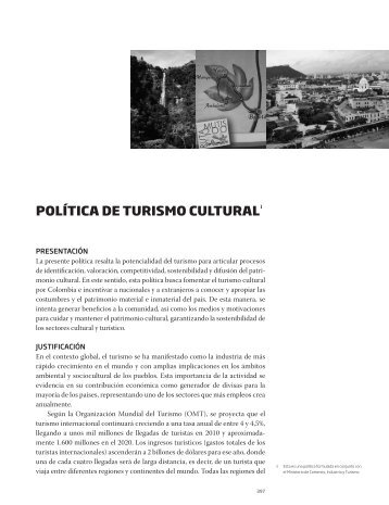 08_politica_turismo_cultural - Ministerio de Cultura