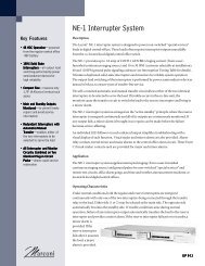 NE-1 Interrupter System - VoxTechnologies