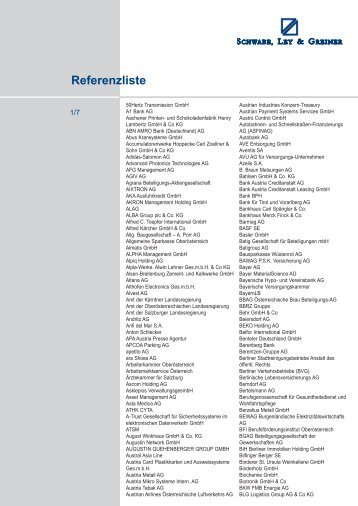 Referenzliste