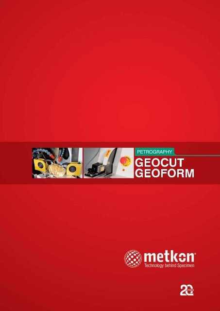 GEOCUT, GEOFORM complete catalogue - Kemet International