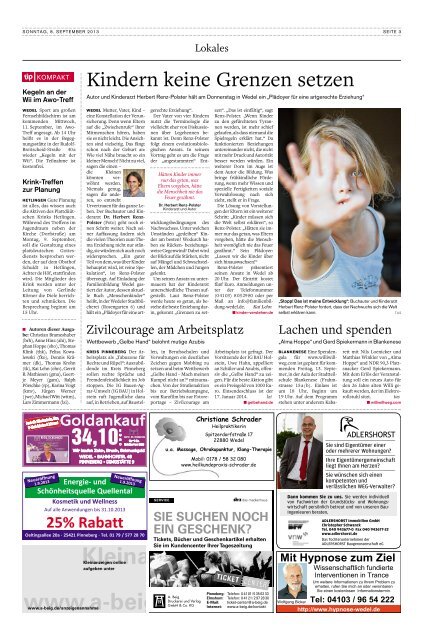 Die Bürger haben das Wort - Pinneberger Tageblatt