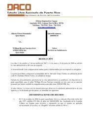 Alberto Flores Hernandez v William Rivera Narvaez hnc ... - DACO