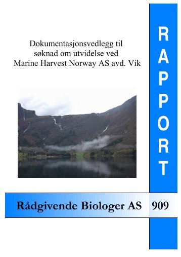Dokumentasjonsvedlegg til sÃ¸knad om utvidelse ved Aqua Farms ...