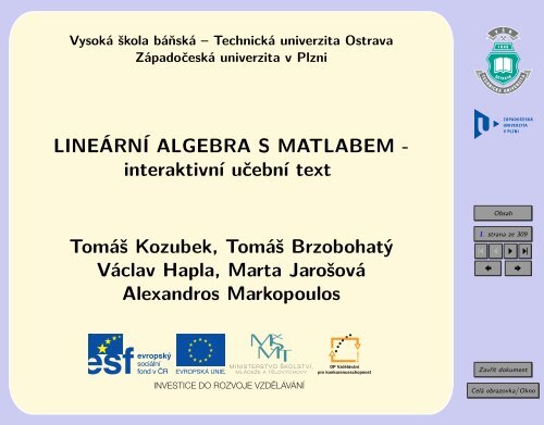interaktivnÃ­ uÄebnÃ­ test (5,8 MB) - Matematika pro inÅ¾enÃ½ry 21. stoletÃ­ ...