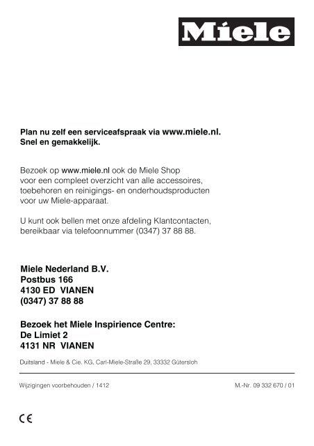 Miele DA3360 inbouw vlakscherm afzuigkap 60 cm ... - Wehkamp.nl