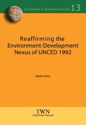 Reaffirming the Environment-Development Nexus of UNCED 1992