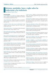 Panace@ - Revista de Medicina, Lenguaje y TraducciÃ³n - TremÃ©dica