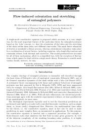 Flow-induced orientation and stretching of entangled polymers