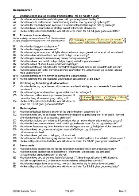 Elevfokuseret Selvevaluering - Tradium