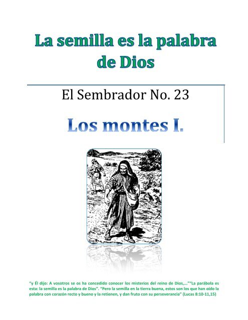 Los montes.pdf - IGLESIA DE CRISTO - Ministerios Llamada Final ...