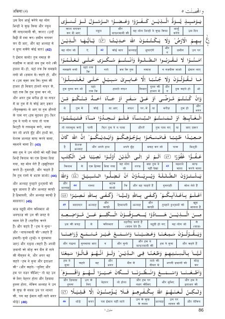 Aasan ihNdI tjuRma - Understand Quran