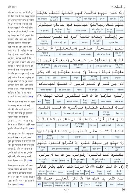 Aasan ihNdI tjuRma - Understand Quran