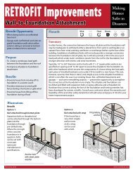 Wall-to-Foundation Attachment