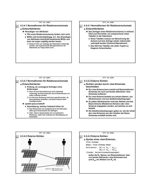 Inhalt 4 Datenmodellierung 4.1 Entity-Relationship-Modell 4.2 ...