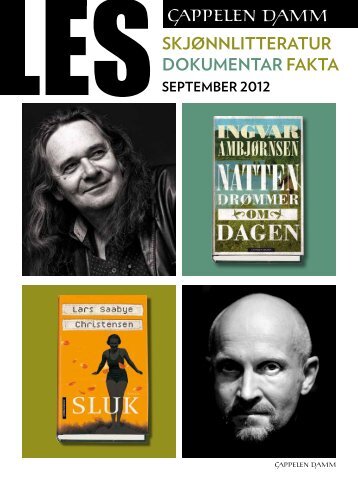 SkjÃ¸nnlitteratur, dokumentar og fakta [pdf] - Cappelen Damm