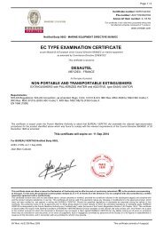 EC TYPE EXAMINATION CERTIFICATE