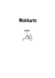 Weinkarte Weinkarte -  Fischers