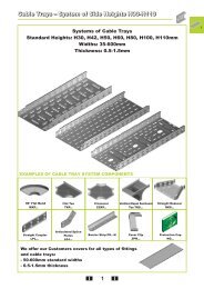 Cable Trays - Baks