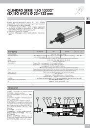 CILINDRO SERIE âISO 15552â (EX ISO 6431) Ã 32 ... - Metal Work