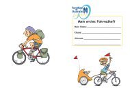 Mein erstes Fahrradheft (2 MB PDF) - Fahrrad in Aachen