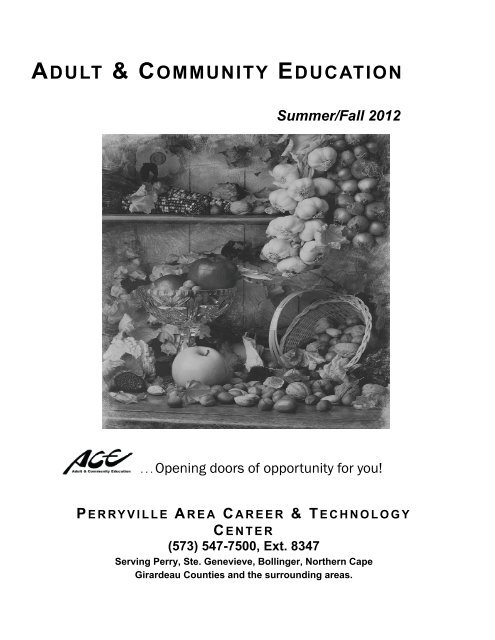 ADULT & COMMUNITY EDUCATION - Perry County School District 32