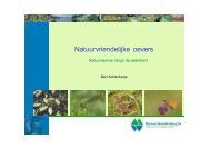 Natuurvriendelijke oevers - VeldwerkPlaatsen