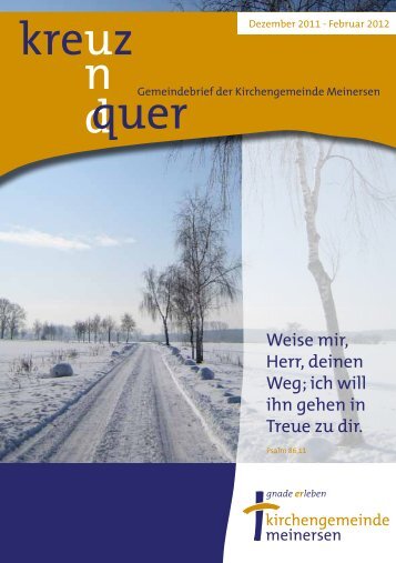 Ausgabe 1/2012 - Ev.-luth. Kirchengemeinde Meinersen
