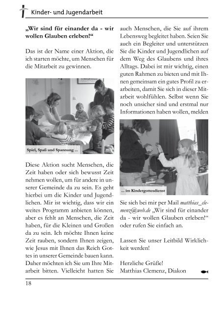 Ausgabe 1/2012 - Ev.-luth. Kirchengemeinde Meinersen