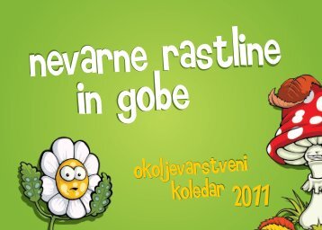 Nevarne rastline in gobe - Ljubljana