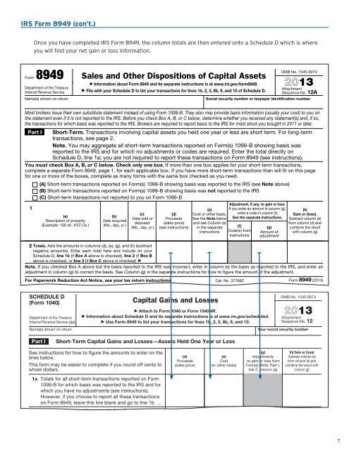 Understanding Your IRS Form 1099-B - USAA