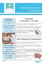 Ausgabe April 2009 - Hinterstoder