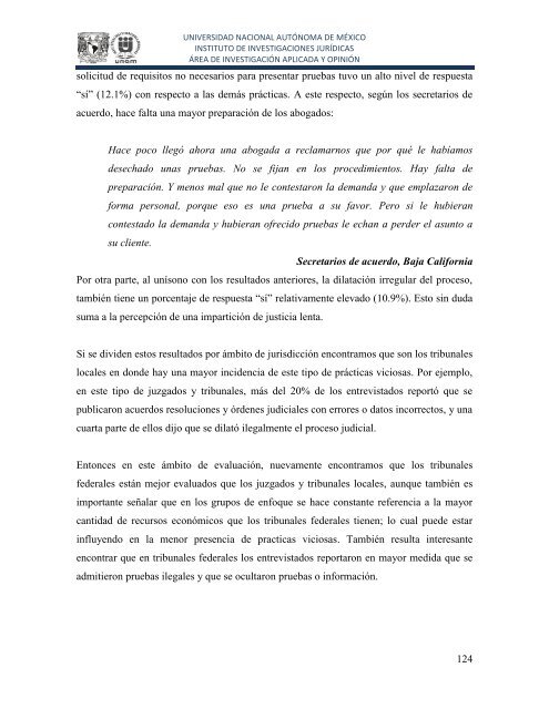 Encuesta de satisfacciÃ³n a los usuarios de servicios de justicia