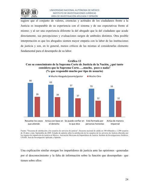 Encuesta de satisfacciÃ³n a los usuarios de servicios de justicia