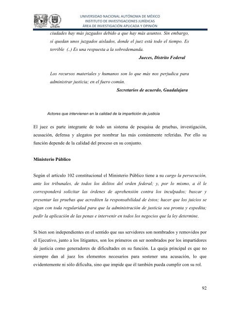 Encuesta de satisfacciÃ³n a los usuarios de servicios de justicia