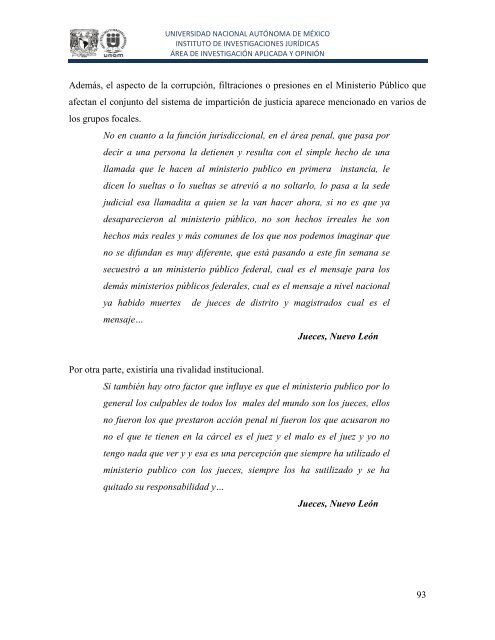 Encuesta de satisfacciÃ³n a los usuarios de servicios de justicia