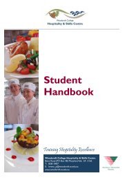 Student Handbook - Woodcroft College