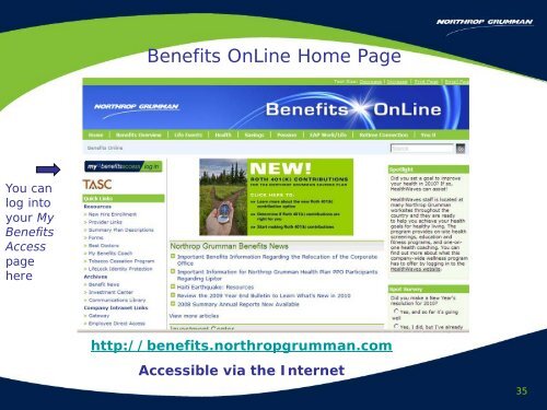 Severance and TRW Heritage Retirement Overview - Benefits Online
