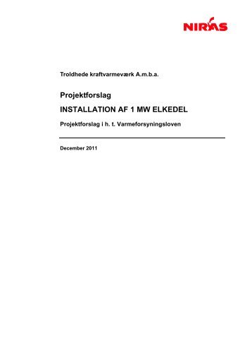 Projektforslag Installation af 1 MW elkedel.pdf - RingkÃ¸bing-Skjern ...