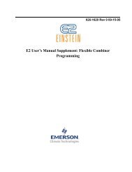 E2 User's Manual Supplement: Flexible Combiner ... - icemeister.net