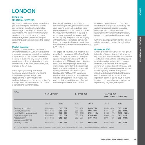 SALARY SURVEY 2013 - Robert Walters Singapore