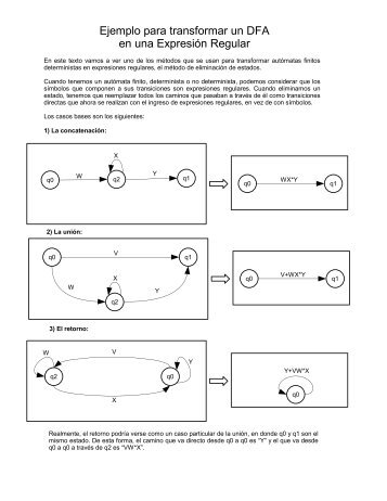 Como pasar de DFA a ER - csrg