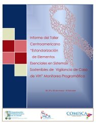 Informe del Taller Centroamericano âEstandarizaciÃ³n de Elementos ...