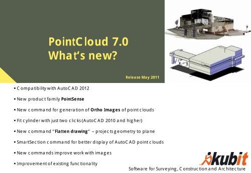 Pointcloud 7 0 What S New Download Kubit Gmbh